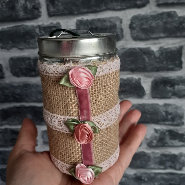 rose bud twine tidy