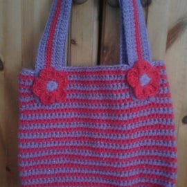 Gorgeous sparkly crocheted bag