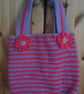 Gorgeous sparkly crocheted bag - Image 1