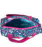 Large wash bag in Liberty cotton, floral toiletries bag with handles and pocket. - Image 9