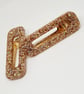 Gold Glitter Hair Clips - Image 3