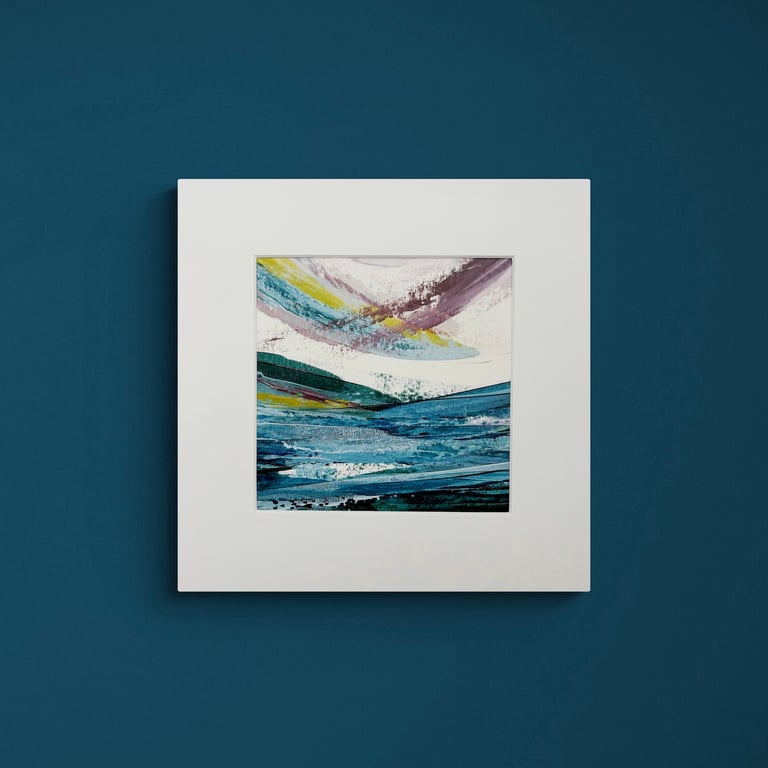 Perfectly Imperfect Original Seascape Painting - Sample 216