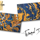 Handmade Acrylic Fluid Art - Original Abstract Painting