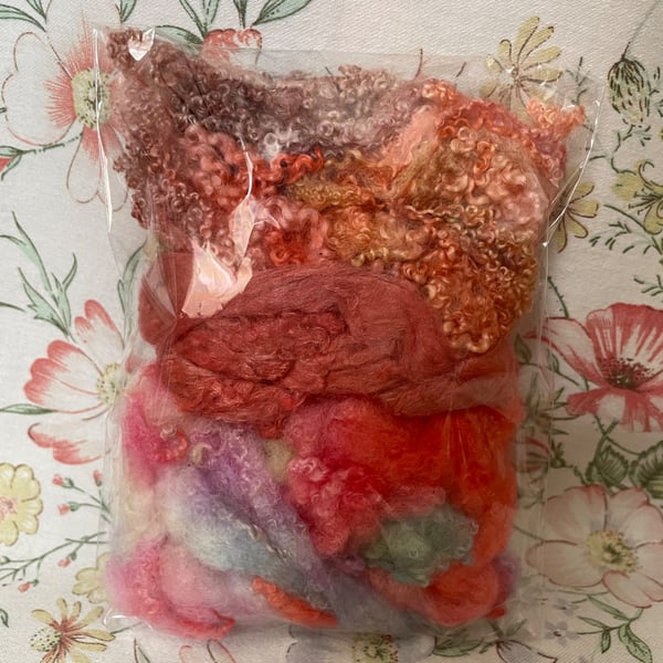 Hand Dyed Texture Pack for Felters & Spinners