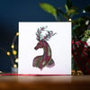 Christmas 6 festive mixed design greeting card pack