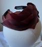 Capucine - Brown Feather Fascinator - Special Occasion - Wedding Guest