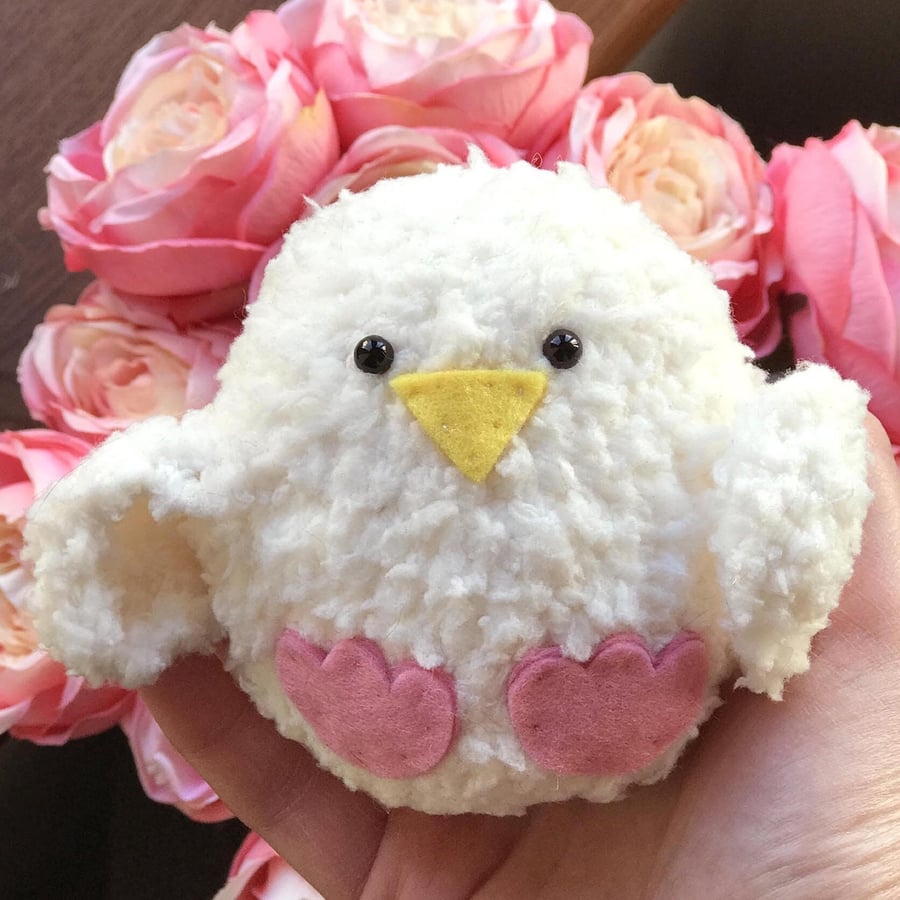 Fluffy Easter Chicks Knitting Pattern