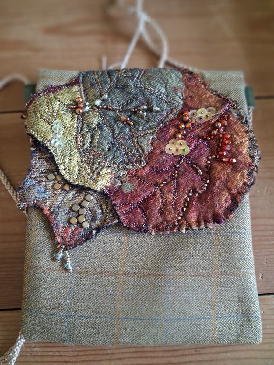 Hand decorated bag