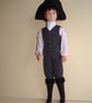 Sewing Pattern for pair of 11-12" Fashion Dolls, "Poldark Style" 1785 - Image 7