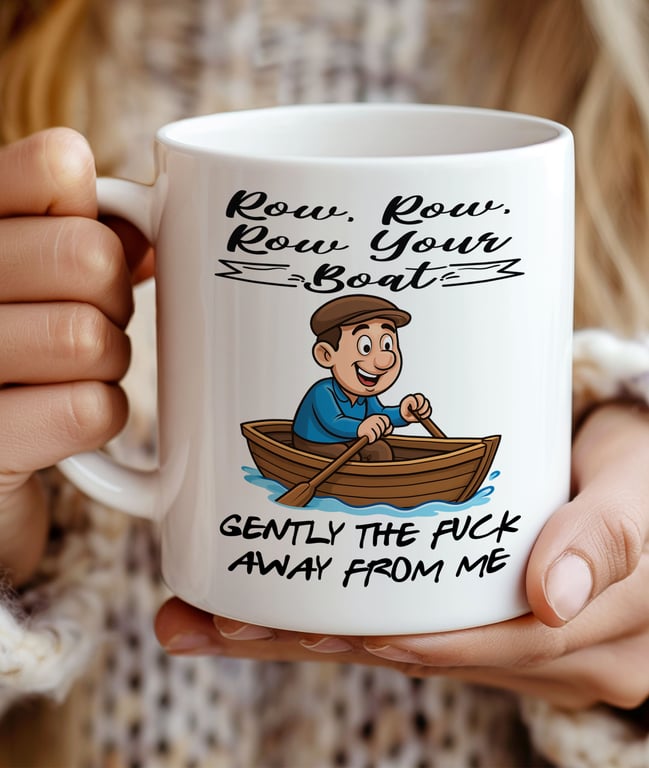 Funny Antisocial Mug  Rude Sweary Coffee Cup  Introvert Gift Sarcastic