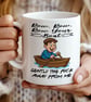 Funny Antisocial Mug  Rude Sweary Coffee Cup  Introvert Gift Sarcastic