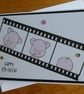 Film Roll Birthday Card - Pigs - Image 7