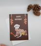 Chef Frog funny birthday card - Image 2