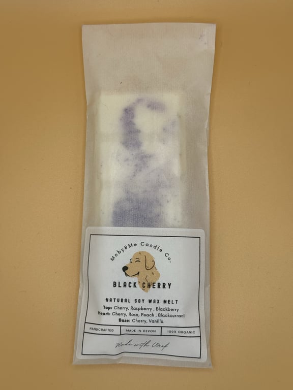 Black Cherry Soy Wax Snap Bar Wax Melt 