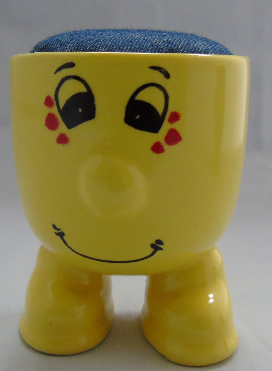 REVAMP - Novelty Yellow Face Pin Cushion