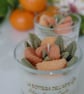 Lime Basil and Mandarin Scented Soy Candle Vegan Friendly Handcrafted