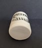 Thrown porcelain cocktail stick holder with cocktail sticks - Image 5