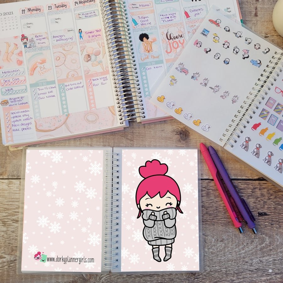 Cozy Lily Reusable Sticker Book - SB015