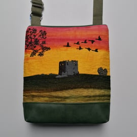 Threave Castle Silhouette Small Crossbody Bag 