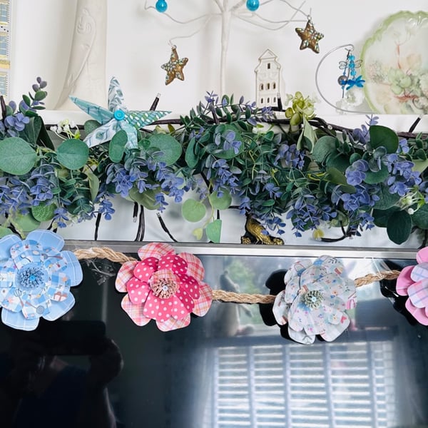 Handmade Floral Bunting
