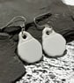 Handmade Ceramic Earrings Unique Eco Friendly Gifts with Histories. - Image 8