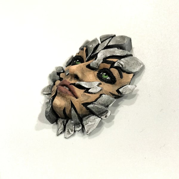 Fridge Magnet Female Face Decoration