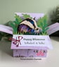 Badger Card; Personalised, birthday or blank. Gift card for wildlife lover - Image 4