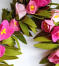 Felt Tulip Garland: Spring Home Decor - Image 8