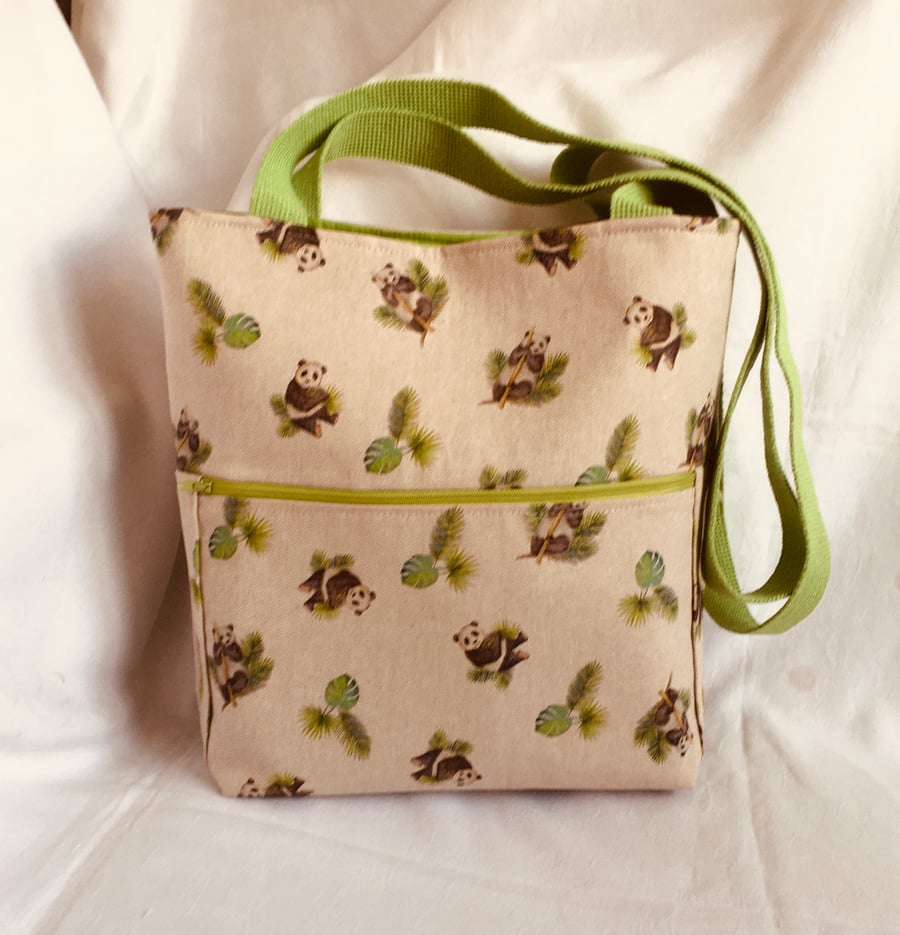 Canvas Tote Bag, Canvas Bag, Crossbody Bag, Shoulder Bag, College Bag..