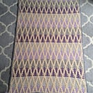 Nordic Trees Mosaic Crochet Blanket