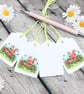 Squirrel & Friends Gift Tags - set of 4 tags - Image 2