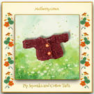 Pip Squeaks and Cotton Tails Rust Cardigan 