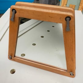 Unusual tennis press mirror