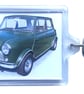 Mini Cooper S 1275cc (Radford) 1966 - Keyring with 50x35mm Insert - Car Fan - Image 1