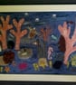 Under the sea felted picture. - Image 3