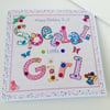 Birthday Card,Greeting Card,'Special Little Girl',Handmade,Personalised 