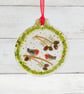 Christmas Robins Hanging Decoration; Original Christmas Gift for Someone Special - Image 6
