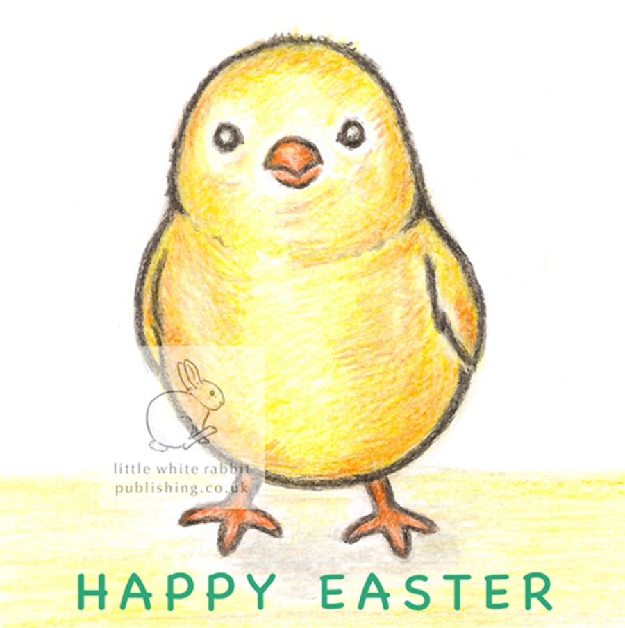 Chubby the Chick - Easter Card
