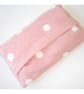 Pocket Tissue Holder Pink Polka Dot