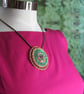 Convertible recycled brooch pendant  - Image 2