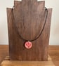 Summer Seconds! Embossed heart necklace - Image 1