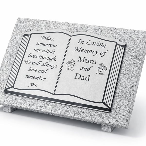 Personalised Granite Memorial Marker Grave Stone Memorial Stone Grave Headstone