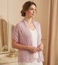 Hand Knitted Alpaca Lace Shawl Soft Wedding Wrap Bridal Cover Up Gift