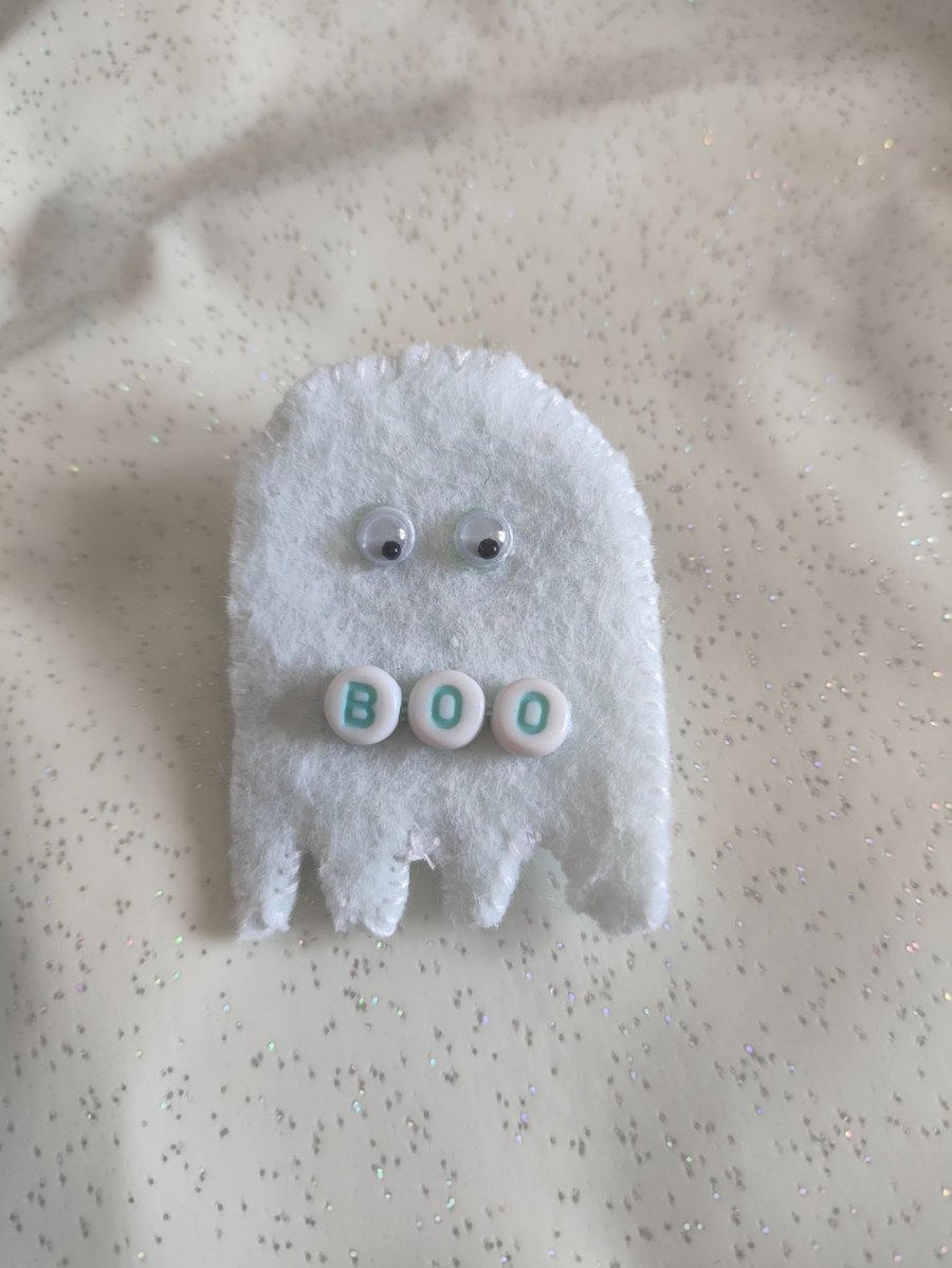 Felt ghost badge