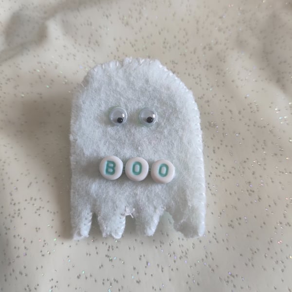 Felt ghost badge