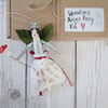 Woodland Xmas Fairy Kit Hanging Decoration