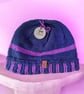  Beanie Adult,purple & Mauve