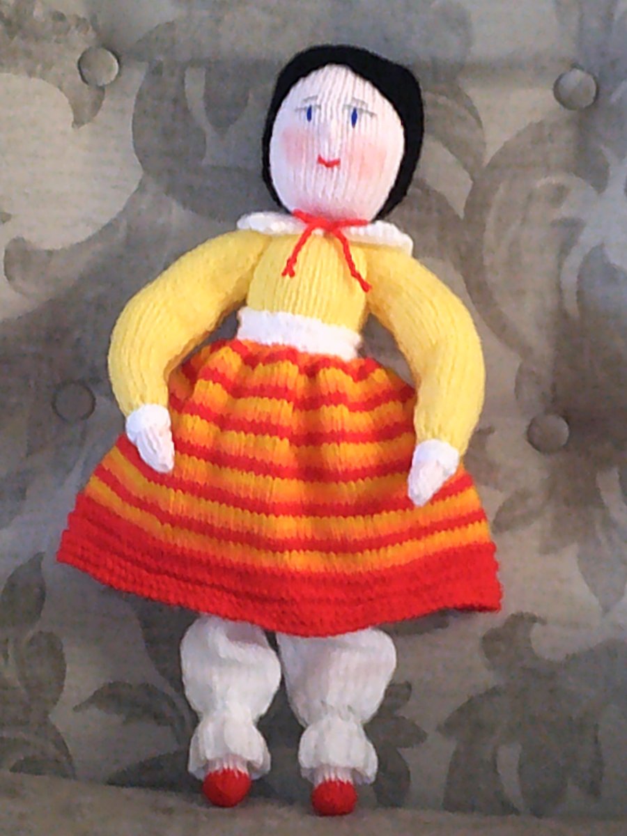 Victorian Peg Doll