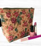 Makeup bags cork floral 