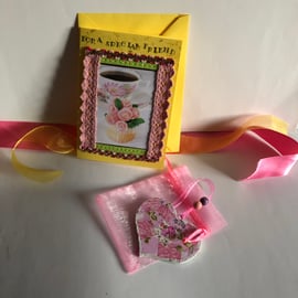 Special Friend card with a heart